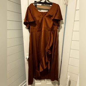 Ever pretty women’s semi-formal satin dress